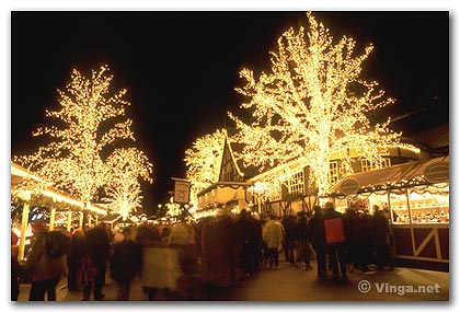Julst�mning p� Liseberg